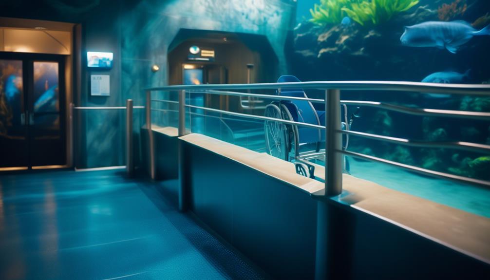 accessibility at the oceanarium
