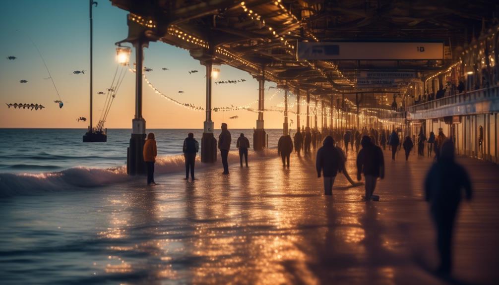 bournemouth pier perfect fishing destination
