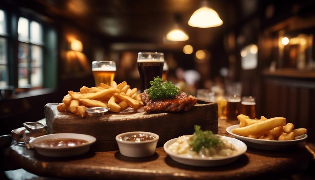 british pub food in dorset