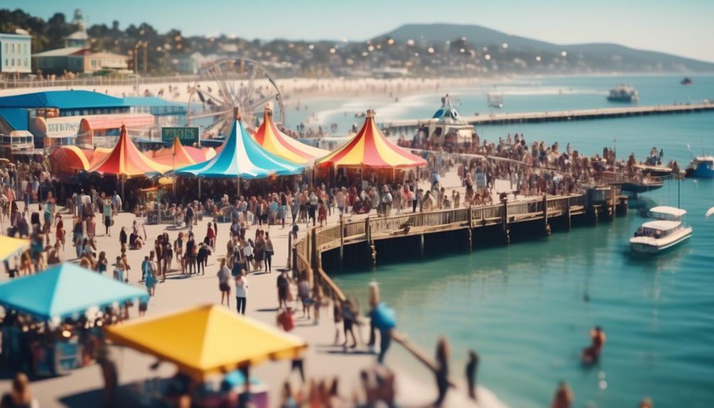 coastal town pier delights