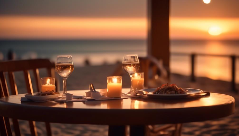 romantic dinner options in bournemouth