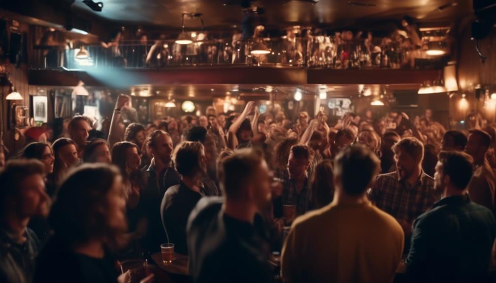 vibrant music scene in pubs